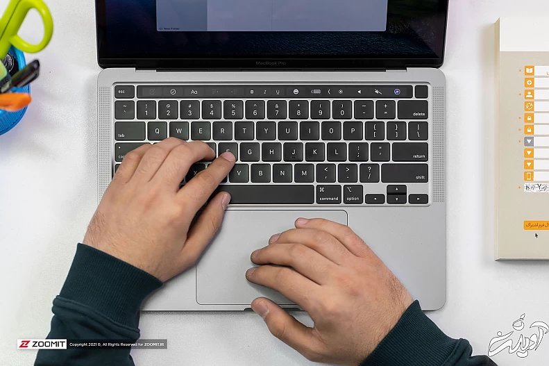 ترک پد و کیبورد لپ تاپ مک بوک پرو M1